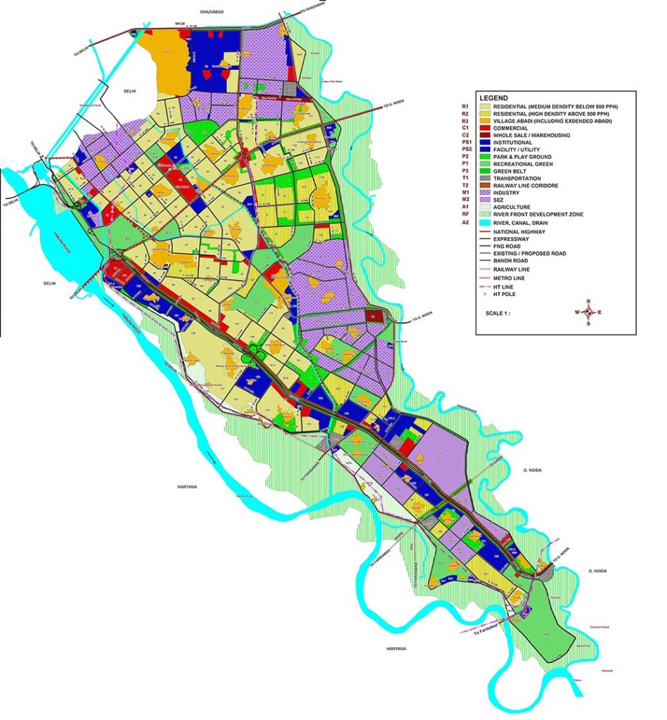 Noida Map 949x1024 